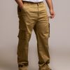 Mid rise cargo pants with Pockets