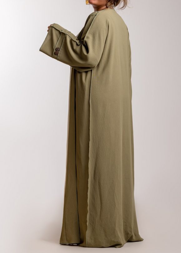 Abaya with Scarf and Belt